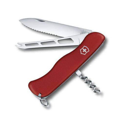 Assistência Técnica, SAC e Garantia do produto Faca para Queijo Victorinox Swisscheese Vermelho 111mm 6 Funções 0.8303.W