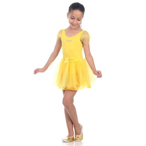Assistência Técnica, SAC e Garantia do produto Fantasia Bailarina Amarela Infantil