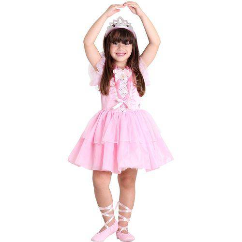 Assistência Técnica, SAC e Garantia do produto Fantasia Barbie Quero Ser Bailarina Luxo 21410