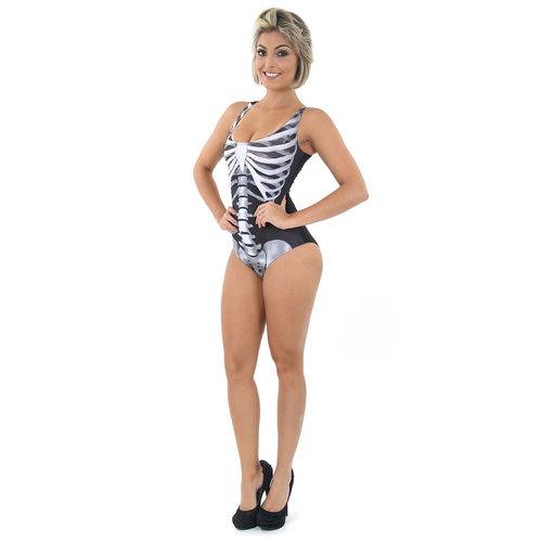 Assistência Técnica, SAC e Garantia do produto Fantasia Body Esqueleto Adulto - Halloween