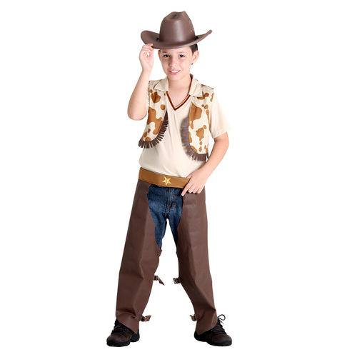 Assistência Técnica, SAC e Garantia do produto Fantasia Cowboy Infantil P