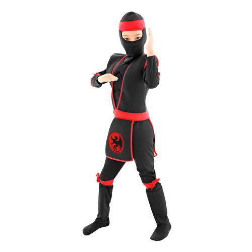 Assistência Técnica, SAC e Garantia do produto Fantasia Guerreiro Ninja Infantil Luxo