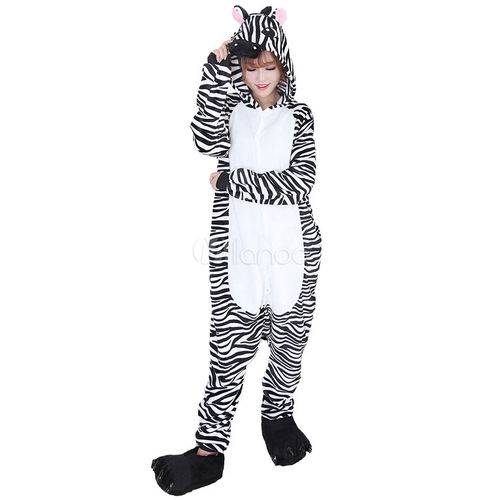 Assistência Técnica, SAC e Garantia do produto Fantasia Pijama Kigurumi de Zebra