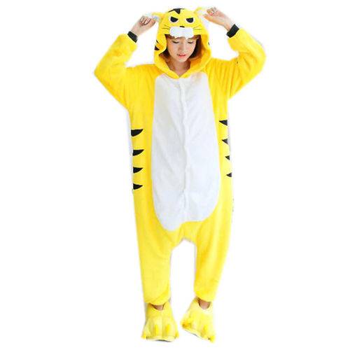 Assistência Técnica, SAC e Garantia do produto Fantasia Pijama Kigurumi do Tigre Amarelo