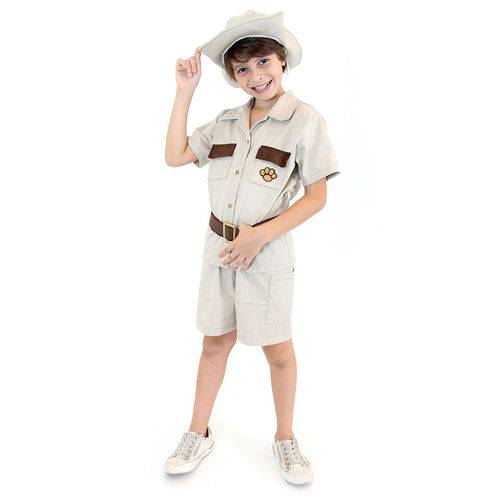 Assistência Técnica, SAC e Garantia do produto Fantasia Safari Masculino Infantil