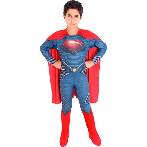 Assistência Técnica, SAC e Garantia do produto Fantasia Superman - Homem de Aço Luxo - Sulamericana