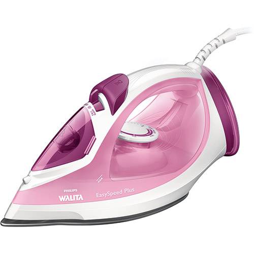 Assistência Técnica, SAC e Garantia do produto Ferro a Vapor Philips Walita Easyspeed Plus Rosa e Branco