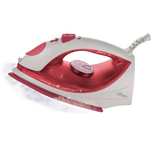 Assistência Técnica, SAC e Garantia do produto Ferro a Vapor Spray Oster 5917 Branco e Vermelho - 1200W