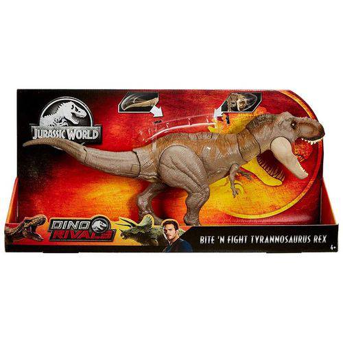 Assistência Técnica, SAC e Garantia do produto Figura Articulada - Jurassic World 2 - Dino Rivals - T - Rex - Mattel