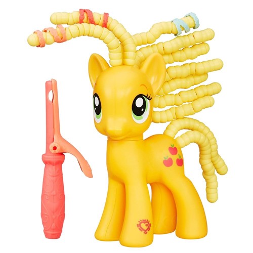 Assistência Técnica, SAC e Garantia do produto Figura My Little Pony Explore Equestria 15 Penteados Applejack HASBRO