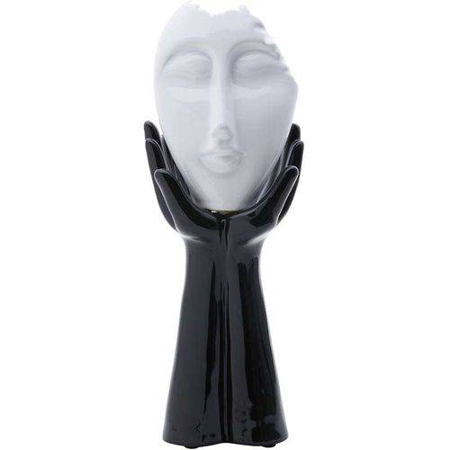 Assistência Técnica, SAC e Garantia do produto Figurino de Máscara 31cm - Prestige - Branco / Preto