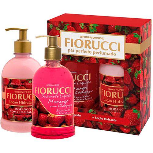 Assistência Técnica, SAC e Garantia do produto Fiorucci Kit Par Perfeito Perfumado Morango com Champagne