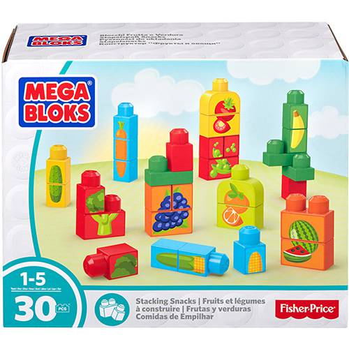 Assistência Técnica, SAC e Garantia do produto First Builders Frutas e Vegetais - Mega Bloks