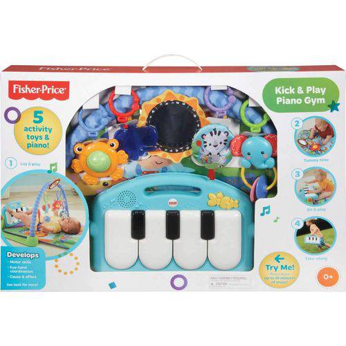 Assistência Técnica, SAC e Garantia do produto Fisher Price - Ginásio com Pianinho - Mattel BMH49