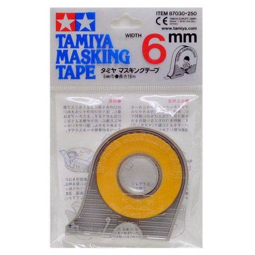 Assistência Técnica, SAC e Garantia do produto Fita Adesiva para Máscara de Pintura (masking Tape) 6 Mm - Tamiya 87030