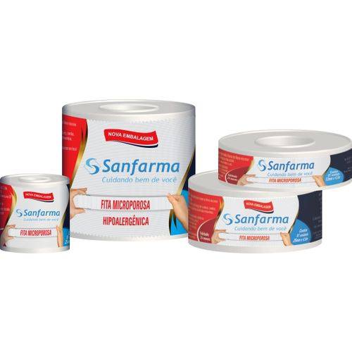 Assistência Técnica, SAC e Garantia do produto Fita Microporosa - Tamanho: 50mm X 4,5m - Sanfarma - Cód: Sa10003_estq