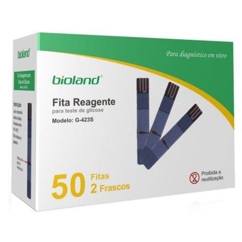 Assistência Técnica, SAC e Garantia do produto Fita para Glicosimetro Bioland Cx com 50und - G423s