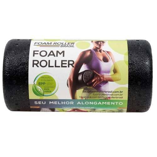 Assistência Técnica, SAC e Garantia do produto Foam Roller Brasil Preto para Liberação Miofacial Massagem