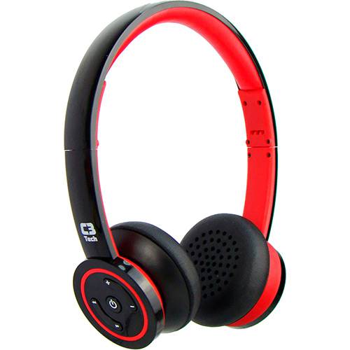 Assistência Técnica, SAC e Garantia do produto Fone C3T H-W955B Rd Bluetooth 3.0 Vermelho