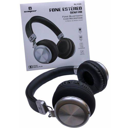 Assistência Técnica, SAC e Garantia do produto Fone de Ouvido Bluetooth Sem Fio com Microfone Sumexr Sly-03 - Plugador
