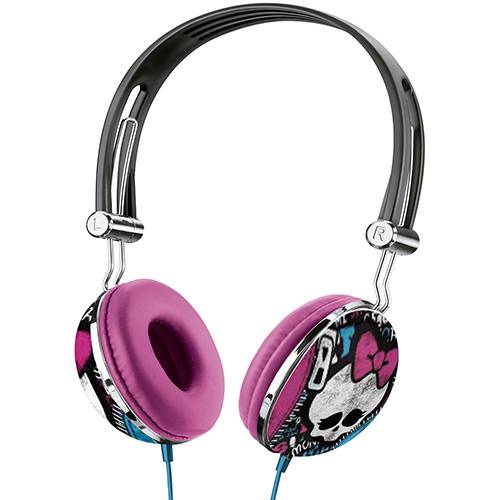 Assistência Técnica, SAC e Garantia do produto Fone de Ouvido Headphone Monster High Estampa 2 Multilaser Preto