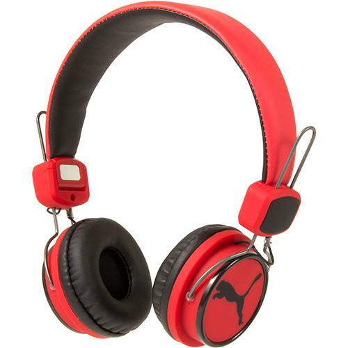 Assistência Técnica, SAC e Garantia do produto Fone de Ouvido Puma The League Over Ear PUF023 Headphone Vermelho com Microfone