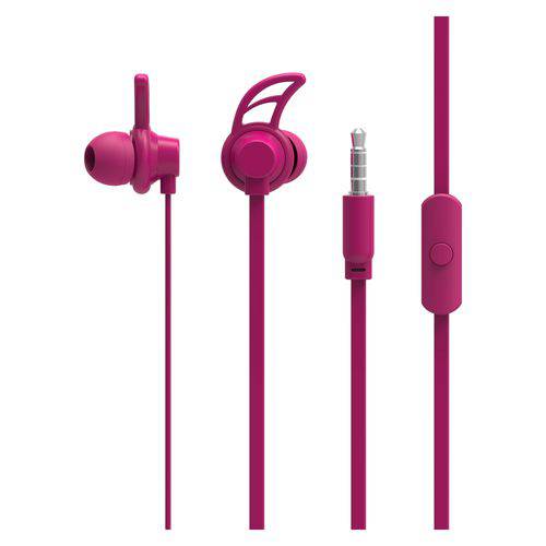 Assistência Técnica, SAC e Garantia do produto Fone de Ouvido Sport Neon Series Hook Rosa - PH174