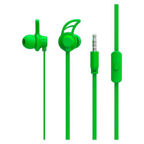 Assistência Técnica, SAC e Garantia do produto Fone de Ouvido Sport Neon Series Hook Verde - Ph176