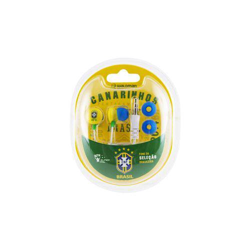 Assistência Técnica, SAC e Garantia do produto Fone de Ouvido Time Sb-10 Brasil Amarelo Waldman