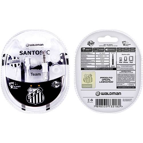 Assistência Técnica, SAC e Garantia do produto Fone de Ouvido Waldman Intra-Auricular Super Fan - Santos