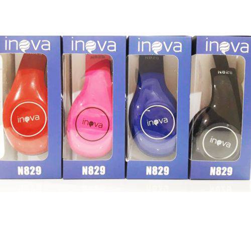 Assistência Técnica, SAC e Garantia do produto Fone Ouvido Headphone Extra Bass Inova N829 - Kv2006