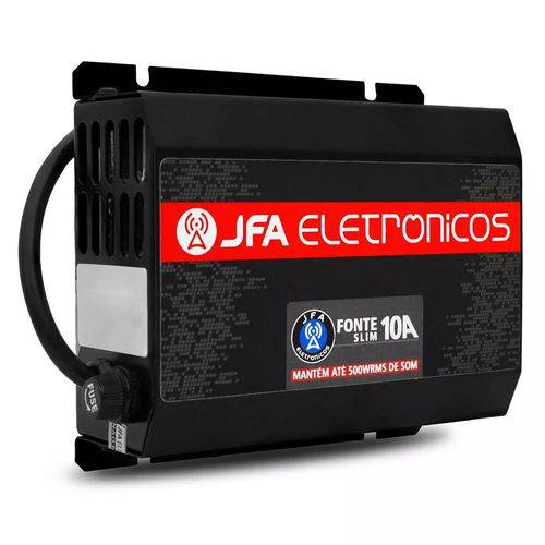 Assistência Técnica, SAC e Garantia do produto Fonte Carregador de Bateria Jfa 10a Slim Sem Display