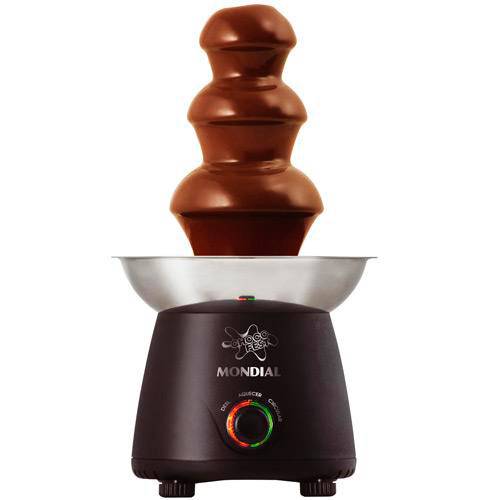 Assistência Técnica, SAC e Garantia do produto Fonte de Chocolate Mondial Choco Fest 120W Preta e Prata