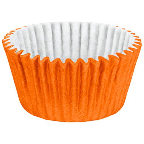 Assistência Técnica, SAC e Garantia do produto Forminha Cupcake Regina Festas Laranja com 45 Unidades