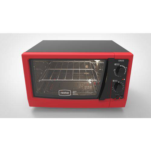 Assistência Técnica, SAC e Garantia do produto Forno Elétrico Eros 44 Lt Realce Preto/Vermelho