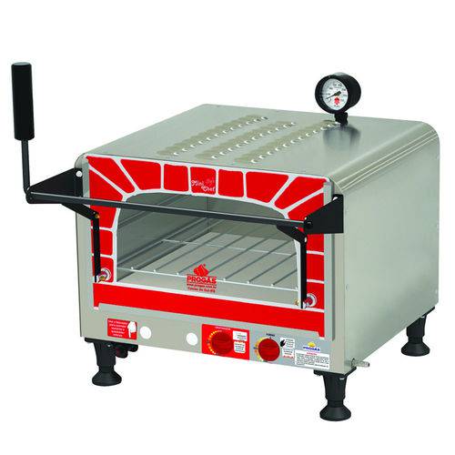 Assistência Técnica, SAC e Garantia do produto Forno Refratário Style Mini Chef PRP-400 a Gás Progás