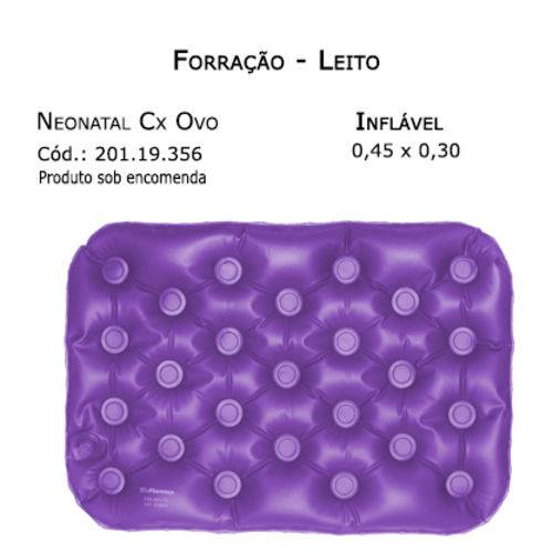 Assistência Técnica, SAC e Garantia do produto Forrações de Leito - Caixa de Ovo Neonatal (inflável 0,45 X 0,30m) - Bioflorence - Cód: 201.0356