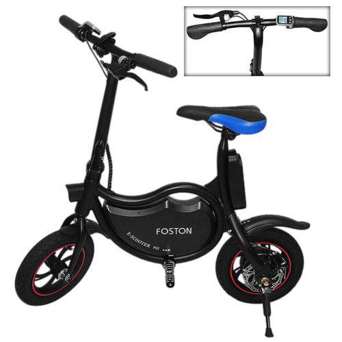 Assistência Técnica, SAC e Garantia do produto Foston Scooter Bike P12 Mini Bicicleta Elétrica Preta