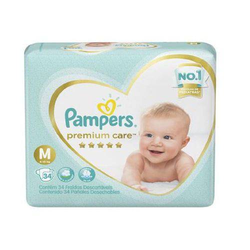 Assistência Técnica, SAC e Garantia do produto Fralda Pampers Premium Care M C/34