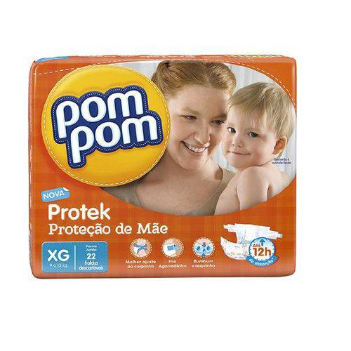 Assistência Técnica, SAC e Garantia do produto Fralda Pom Pom Protek Prot.Mãe Eg C/22