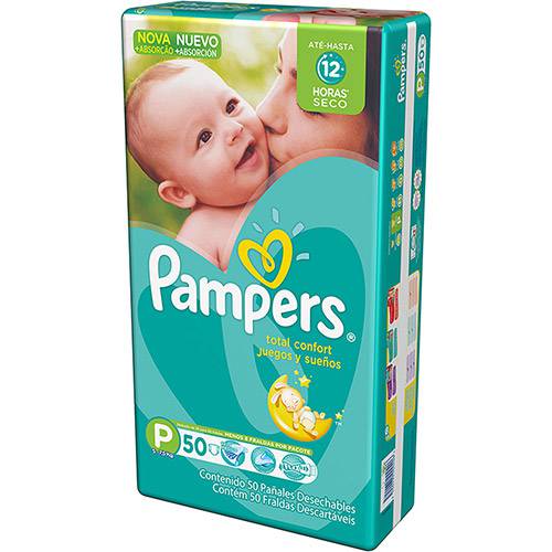 Assistência Técnica, SAC e Garantia do produto Fraldas Descartáveis Pampers Total Confort Mega Tam.P com 50 Unidades