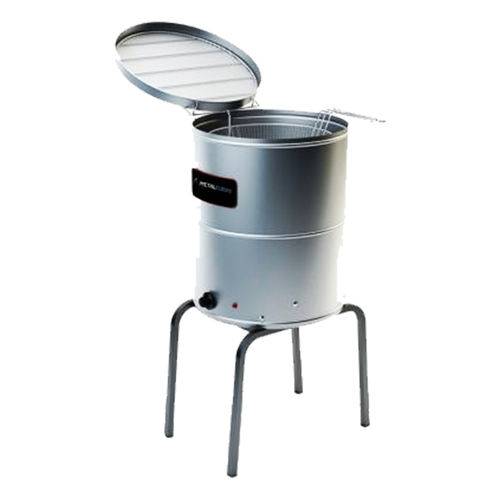 Assistência Técnica, SAC e Garantia do produto Fritadeira Elétrica Industrial 40 Litros Água/Óleo Redonda TFAO40CG - Metalcubas