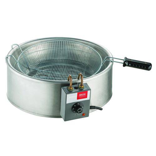 Assistência Técnica, SAC e Garantia do produto Fritadeira Elétrica Redonda 7L Malta 220V Prata