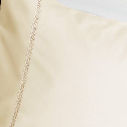 Assistência Técnica, SAC e Garantia do produto Fronha para Body Pillow Bege com Ponto Palito 50x150cm - Percal 233 Fios - Plumasul