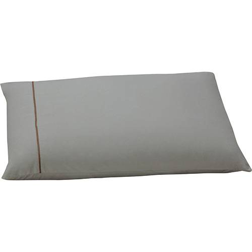 Assistência Técnica, SAC e Garantia do produto Fronha Travesseiro de Corpo Basic Percal 200 Fios - 50x150cm Bronze - Plumasul