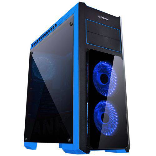 Assistência Técnica, SAC e Garantia do produto Gabinete Gamer Mid Tower Tank Azul - Pcyes