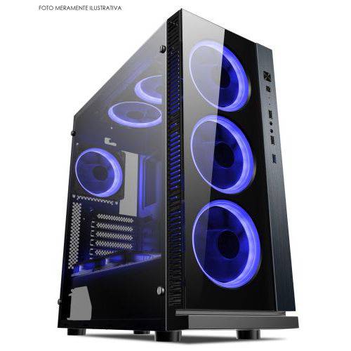 Assistência Técnica, SAC e Garantia do produto Gabinete Nfx Gamer Dark Raptor Preto (sem Fonte e Coolers)