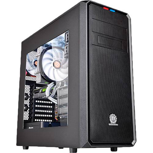 Assistência Técnica, SAC e Garantia do produto Gabinete Thermaltake Versa H35 Black Case W/window Secc Ca-1d1-00m1wn-00