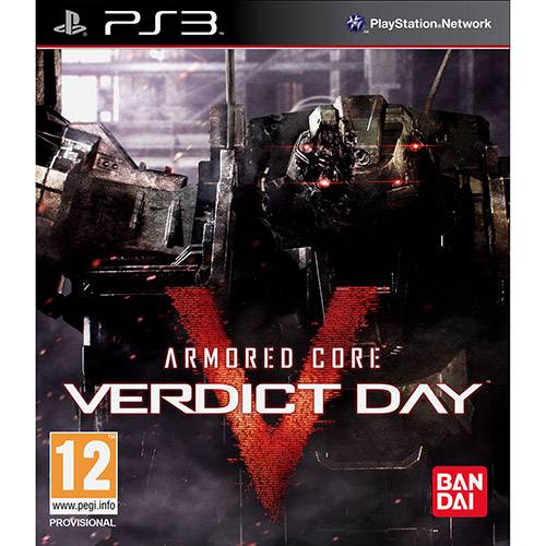 Assistência Técnica, SAC e Garantia do produto Game Armored Core: Verdict Day - PS3