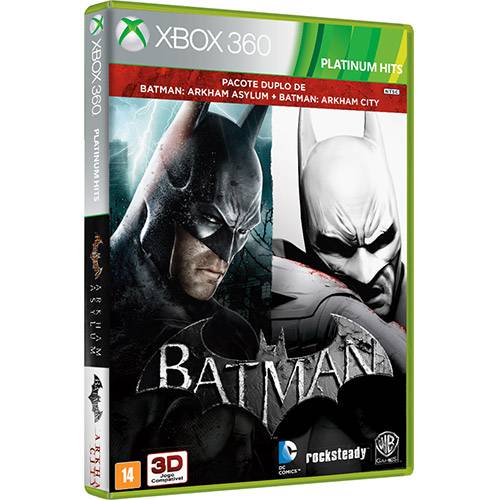 Assistência Técnica, SAC e Garantia do produto Game - Batman: Arkham Asylum + Arkham City - X360